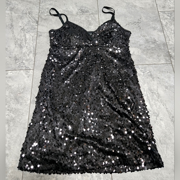 Forever 21 Dresses & Skirts - COPY - Black Sequin Dress M